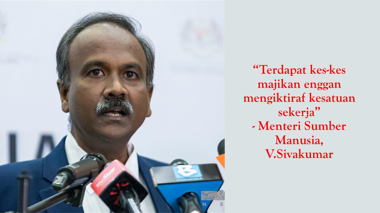 Sempena sambutan sulung Hari Buruh sebagai menteri, Sivakumar dedah ada ...